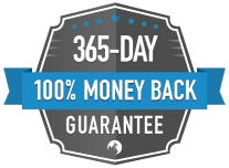 365 days Money Back Guarantee