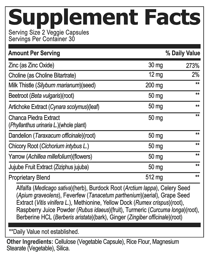 Levitox Ingredients