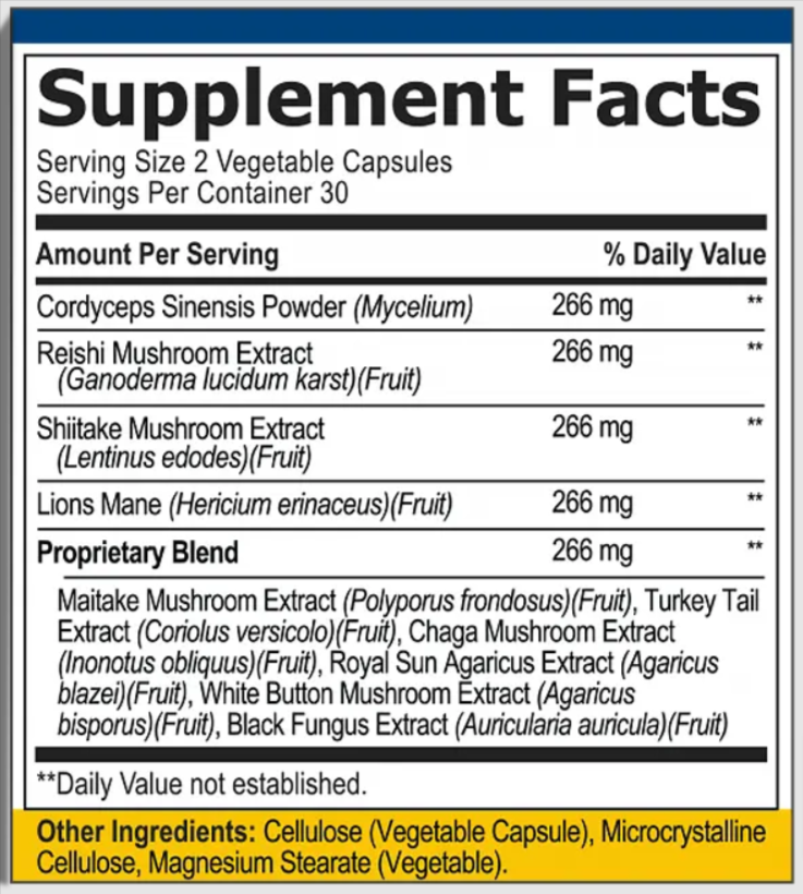 Cholibrium supplement facts