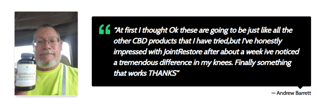 Joint Restore Gummies Customer reviews