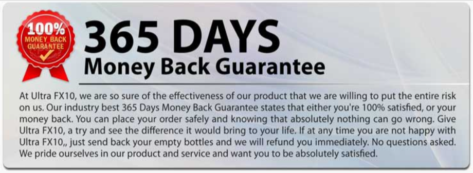 Money Back Guarantee